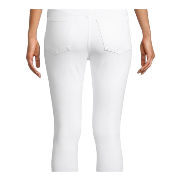 Madewell 10” Highrise White Skinny Jeans Size 32” waist x 29”inseam - Picture 2 of 7